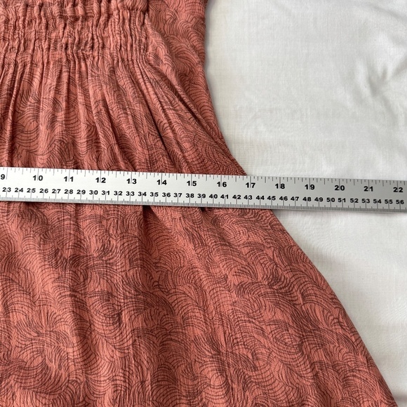 O'Neill Women's 100% Viscose Crinkle With Print Woven Mini Dress Peachy-Rose M - Picture 12 of 16